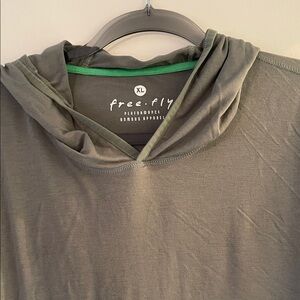 Free Fly Green Hoodie